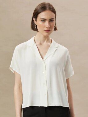 Oak + Fort - Collared Button Down Shirt